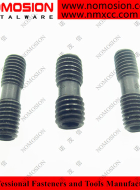 高强度M3M4M5M6M8数控刀杆刀盘压板螺钉细牙内六角正反牙双头螺丝