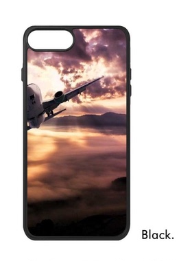 适用于iPhone红色天空暗色云Xr手机壳max保护套678plus硅胶11