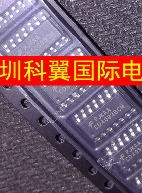 CD4093   CD4093BCMX四2输入端施密特触发器 贴片SOP-14 直接拍下