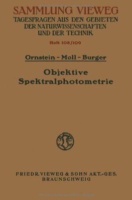 【预售】Objektive Spektralphotometrie