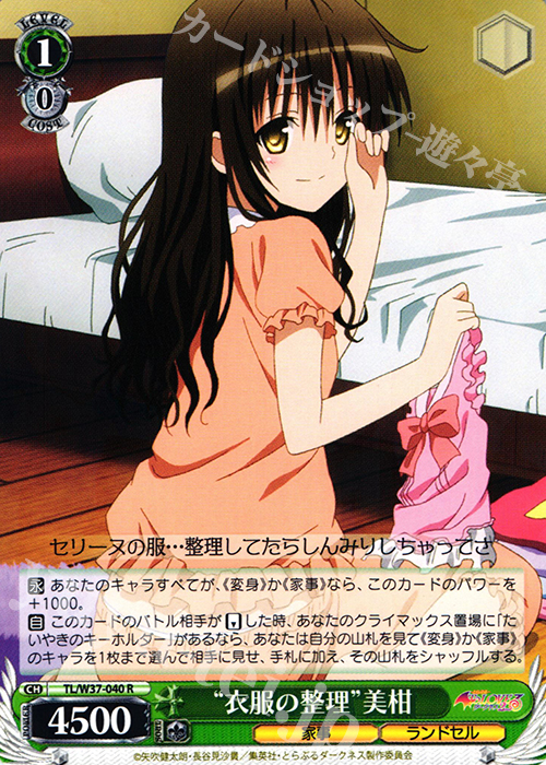 ws黑白双翼卡牌衣服整理美柑