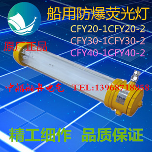 40WExdⅡCT6 20W防水IP56防腐CFY40 船用防爆荧光灯CFY20