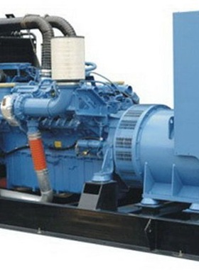 奔驰2000千瓦发电机组16V4000G63 进口奔驰2000KW 柴油发电机组