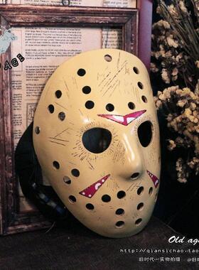 复古做旧树脂橱窗摄影道具摆件