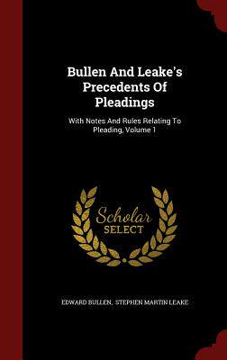 【预售】Bullen and Leake's Precedents of Ple...