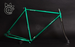 @BIKE FIXED GEAR SF song&friends  进化 复古 钢车架组 绿色