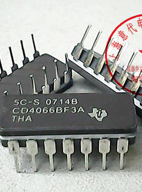 CD4066BF3A  TI   DIP-14【正品军级】赛格市场G332室实体店 现货