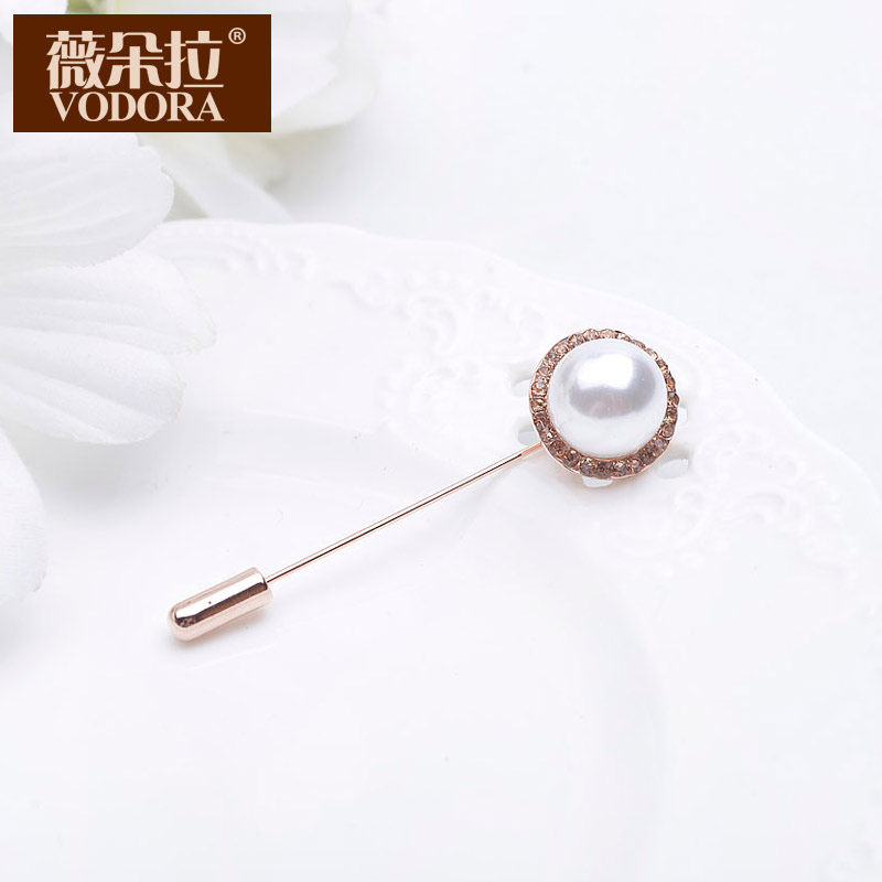 Broche femme VODORA en Nacre - Ref 1176827 Image 1