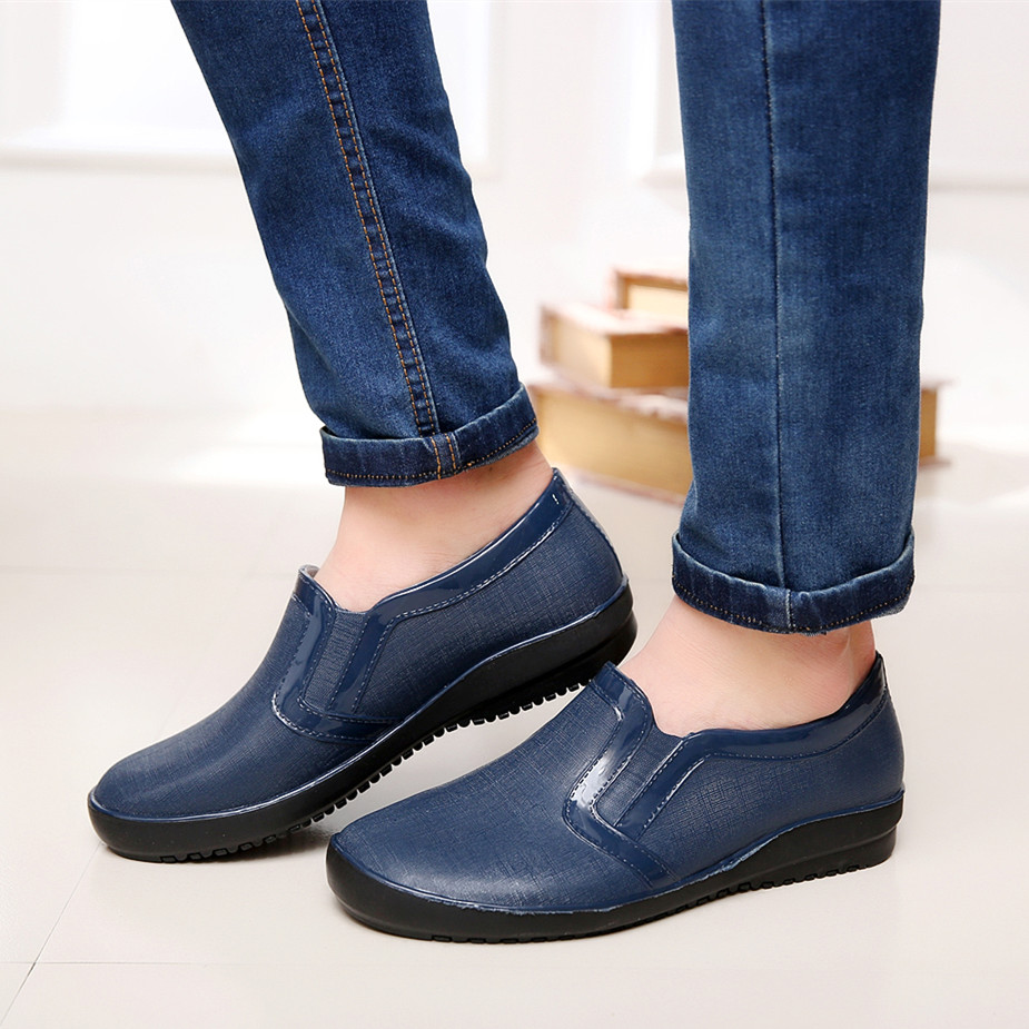 Chaussures - bottes caoutchouc homme pour printemps - Ref 963077 Image 1