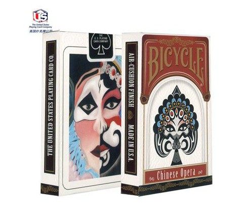 bicycle默默原装单车京剧纸牌