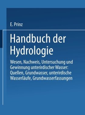 【预订】Handbuch Der Hydrologie: Wesen, Nach...