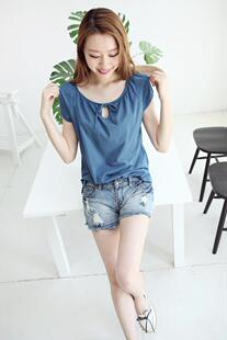 春夏装新款韩版小清新小衫女短袖T恤打底衫大码t-shirts