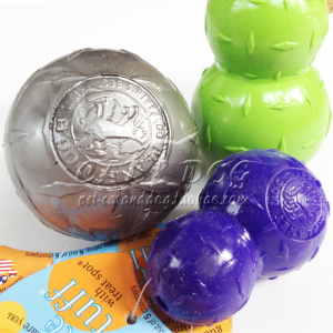 美国Planet Dog 漏食球狗玩具 薄荷味藏食球 金属球 耐咬金属葫芦