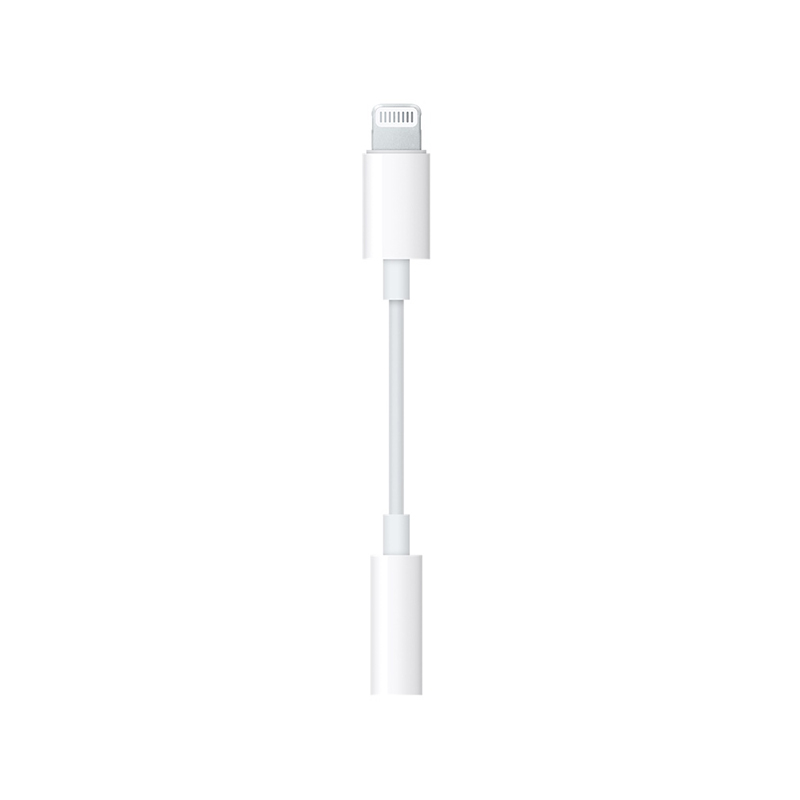 Apple 苹果 闪电转 3.5 毫米耳机插孔转换器
