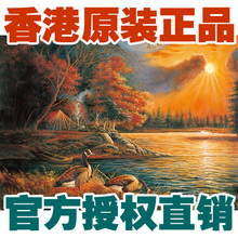 可补缺包邮香港4000片减压拼图新品益智休闲EveningGlow湖畔余晖