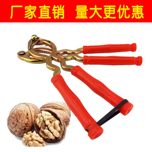 促销核桃夹子核桃钳猛牛牌铁质多功能夹坚果钳子器碎裂器夹核桃器