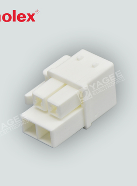 35151-0410 351510410莫仕molex 4P 母壳 线对线 间距8.90mm