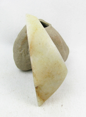 新疆和田玉◆88.6克白玉籽料原料原石◆阗阗籽玉◆