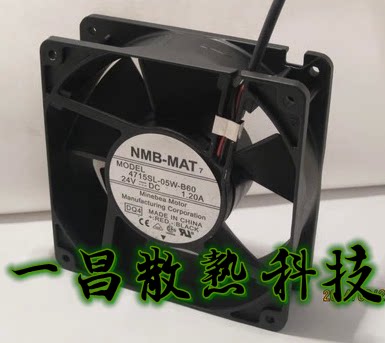 现货全新NMB-MAT 4715SL-05W-B60 DC24V 1.20A变频器风扇 质保2年