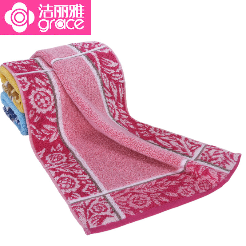 Liya clean towel pure cotton Solid lace fluffy soft water uptake Wash one's face Washcloth Cotton adult men and women towelin the Home Fabric , Towel/Bath towel/Bathrobes , Towel/Washcloth  category - from Buy2taobao.com to provide professional Taobao agent buy service