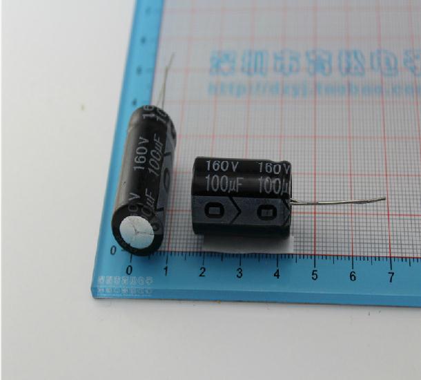 160V100UF电解电容 体积13*26 深圳东润电子