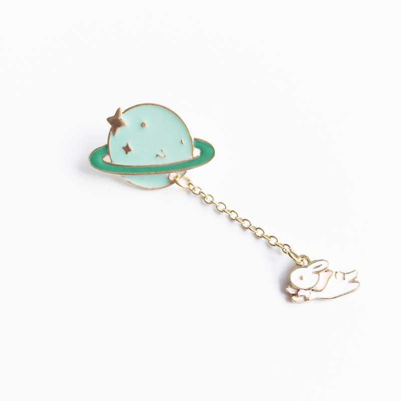 Broche en Alliage argent plaqué or - Ref 1184215 Image 1