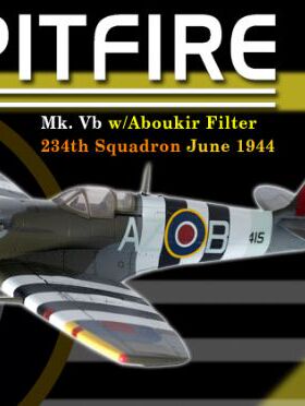 威龙 Dragon 50253 1/72 英国 喷火 Mk V 战斗机 诺曼底涂装