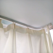 Rèm cong đường ray ban công thanh rèm cong theo dõi đường ray trượt rèm kệ cửa sổ theo dõi móc rèm - Phụ kiện rèm cửa
