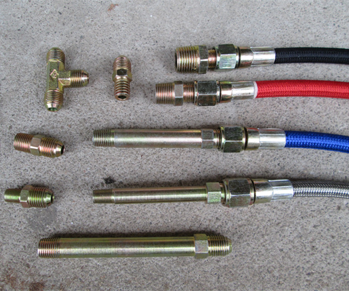 油咀铁油嘴模温机铁氟龙油管接头模具水管接头液压接头美英制对丝