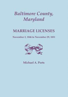 【预售】Baltimore County, Maryland, Marriage...