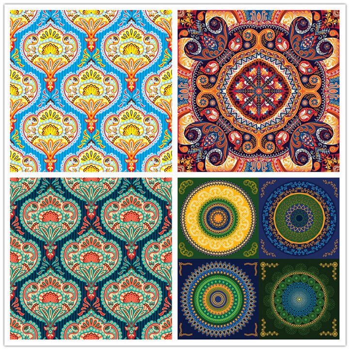 A0101 Vector India Exotic style Complicated Ornamentation Datura decorative pattern AI Design Materialin the Business affairs/Design Services, Design Services, Design Material/Source Files category - from Buy2taobao.com to provide professional Taobao agent buy service