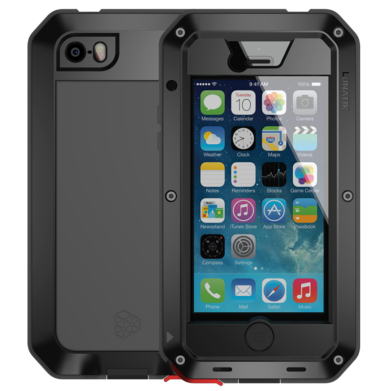 iphone6SÊÖ»ú¿Ç Æ»¹û6Èý·À½ðÊôÆ»¹û5Íâ¿Ç±£»¤Ì× 4S·Àˤ6plusÈ«°ü¹è½º·ÀË®±ß¿ò5sÊÖ»ú¿Ç³±ÄÐÓ²ÊÖ×Ô´ø¸Ö»¯²£Á§