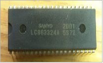 【原装拆机】电视机CPU芯片 LC863324A-5S72 IC集成电路 微处理器