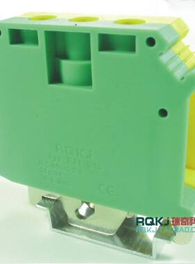 【瑞奇品牌直销】RJ1-G35(USLKG 35)黄绿色接线端子接地端子
