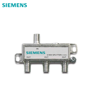 西门子电视分配器一分三有线电视分支器数字电视闭路信号分配器