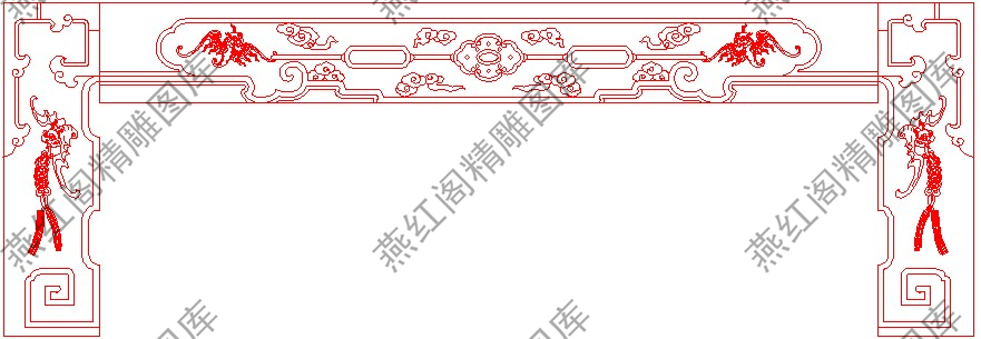 精雕图jdp灰度浮雕图精品沙发十件套蝙蝠祥云下架裙板脚XJ15如意 商务/设计服务 设计素材/源文件 原图主图