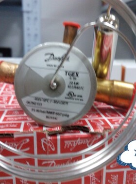 原装丹佛斯膨胀阀 TGEX6TR（067N2153）R22 20KW 冷库热力膨胀阀