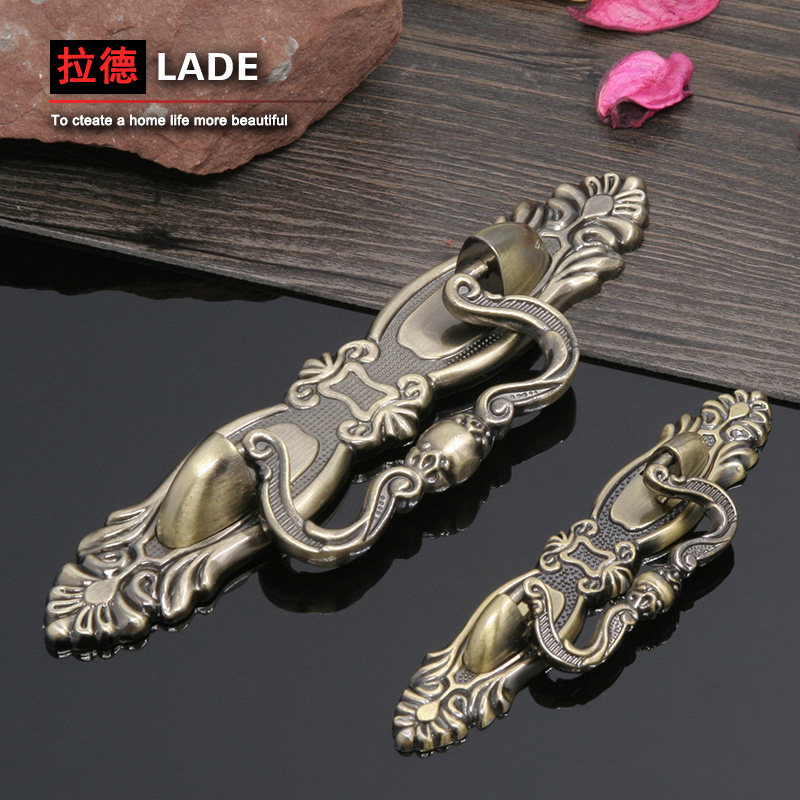 欧式抽屉柜门仿古铜家具五金