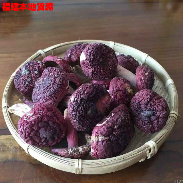 福建正宗野生红菇干货山珍美味