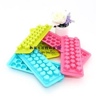 韩国进口制冰盒冰格冰块模具制冰格棒冰盒小冰格制冰器冻冰盒