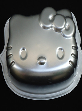 凯蒂猫模型 模具 卡通蛋糕模具 6寸不粘蛋糕模Hello Kitty猫蛋糕