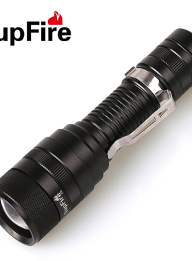 新款SupFire神火F5 强光手电筒L2-T6调焦迷你充电LED户外骑行远射