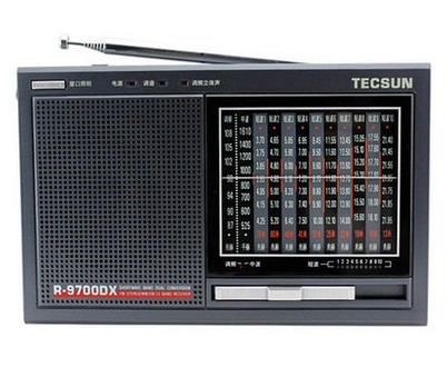 Tecsun/µÂÉú R-9700DXÈ«²¨¶ÎÀÏÈ˶þ´Î±äƵ12²¨¶ÎÁ¢ÌåÉùÊÕÒô»úÀÏÄêÈ˱ãЯʽ¿É³äµçʽµ÷ƵÖв¨¶Ì²¨ÊÕÒô»ú°ëµ¼Ìå