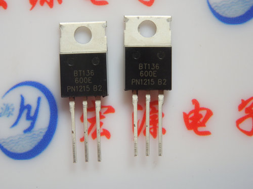 BT136 全新 三极管 TO-220 双向可控硅 BT136-600E