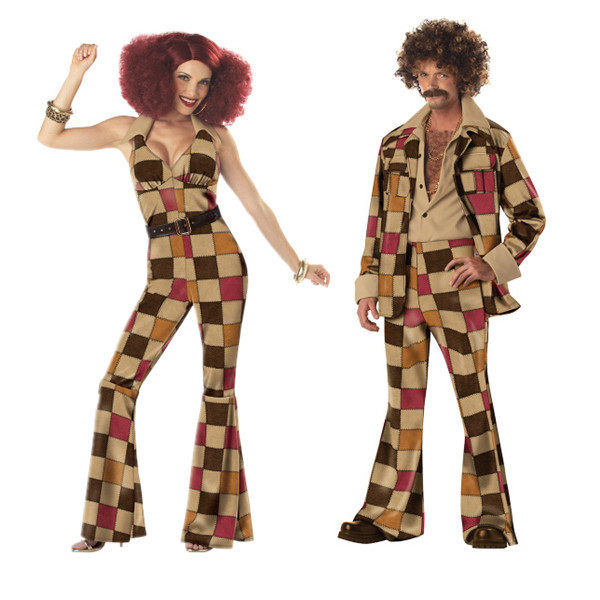 酒吧歌手演出服複古80年代牛仔格子套裝嘻哈歌手領舞服舞台裝在類目 女裝/女士精品, 唐裝/民族服裝/舞臺服裝, 民族服裝/舞臺裝中 - 來自Buy2taobao.com提供專業的淘寶代購服務