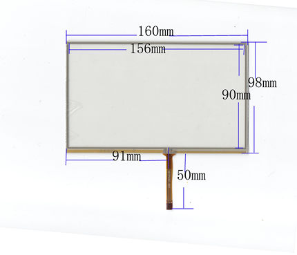 7寸平板电脑触摸外屏 手写屏 160*98  通用屏 导航 DVD机