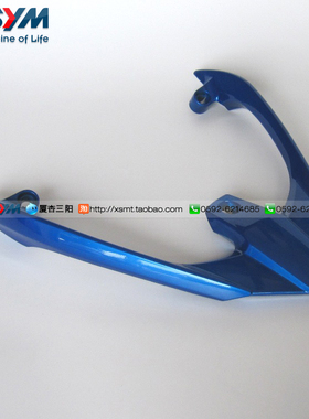 SYM 厦杏 三阳机车 旗舰 豪华 高手GR125 后货架 后尾翼（蓝）