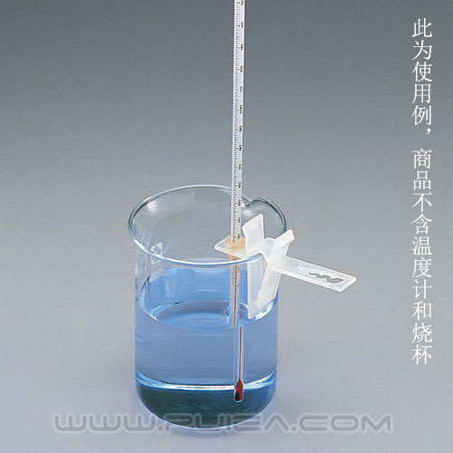 ASONE温度计套夹 多功能管用支架 可放外径10mm以下管日本进口