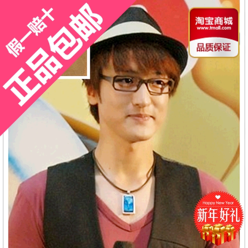 纯银爱情公寓同款脸谱吊坠项链