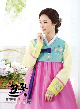 韩国原版手绣韩服婚礼韩服传统韩服H-W01125-138